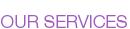 OUR SERVICES